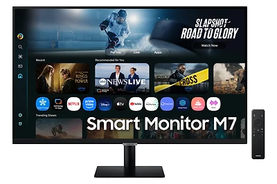 32" Smart Monitor M7 M70F 4K Samsung Vision AI (2025) | Samsung Canada