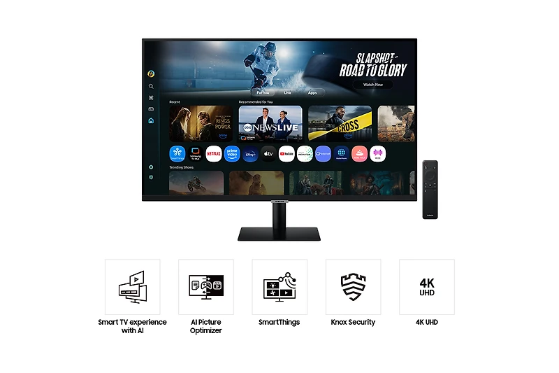 32" Smart Monitor M7 M70F 4K Samsung Vision AI (2025) | Samsung Canada