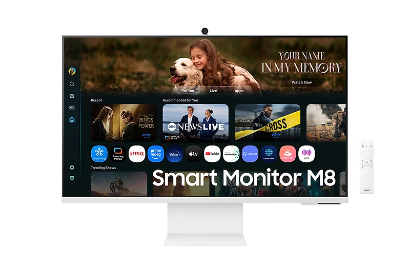 32" Smart Monitor M8 M80F 4K Samsung Vision Al (2025) | Samsung Canada