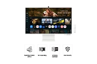 32" Smart Monitor M8 M80F 4K Samsung Vision Al (2025) | Samsung Canada