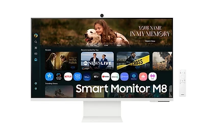 32" Smart Monitor M8 M80F 4K Samsung Vision Al (2025) | Samsung Canada