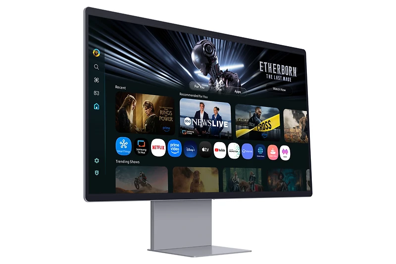 32" Smart Monitor M9 M90SF 4K OLED Samsung Vision AI (2025) | Samsung Canada