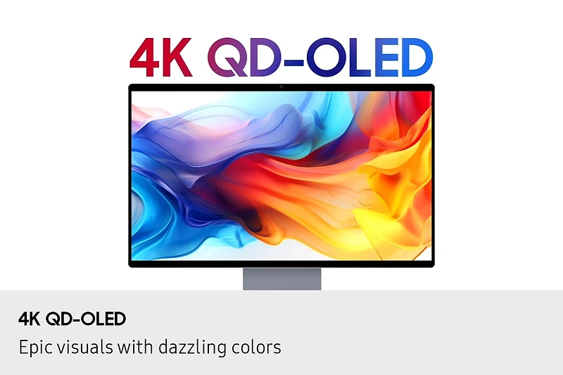 32" Smart Monitor M9 M90SF 4K OLED Samsung Vision AI (2025) | Samsung Canada