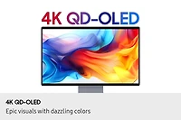 32" Smart Monitor M9 M90SF 4K OLED Samsung Vision AI (2025) | Samsung Canada