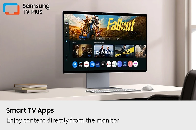 32" Smart Monitor M9 M90SF 4K OLED Samsung Vision AI (2025) | Samsung Canada