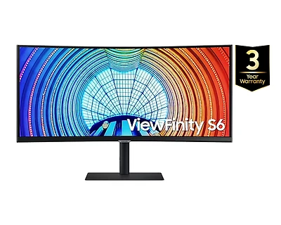 34" Ultra WQHD Monitor with 1000R curvature, USB type-C and LAN port | Samsung Canada