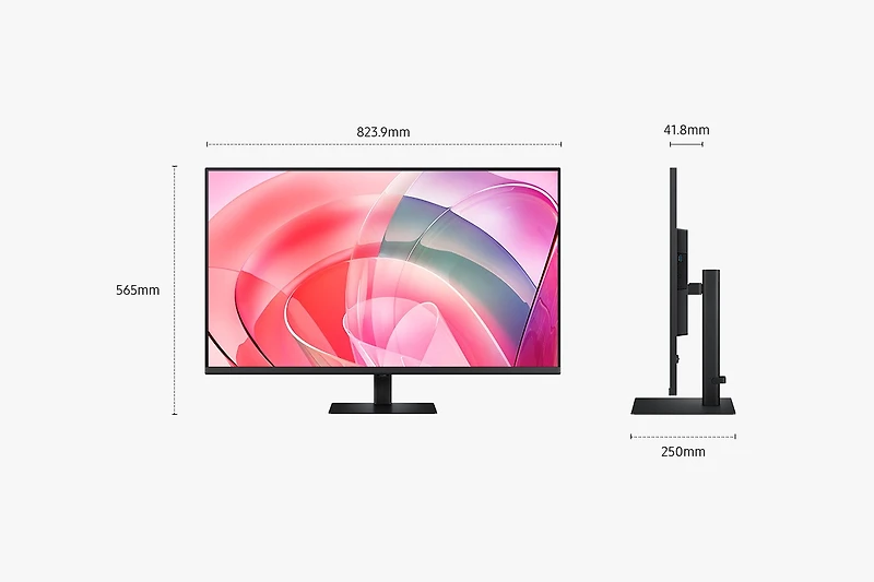 37" ViewFinity S7 S70D UHD Monitor LS37D702EANXZA | Samsung Canada