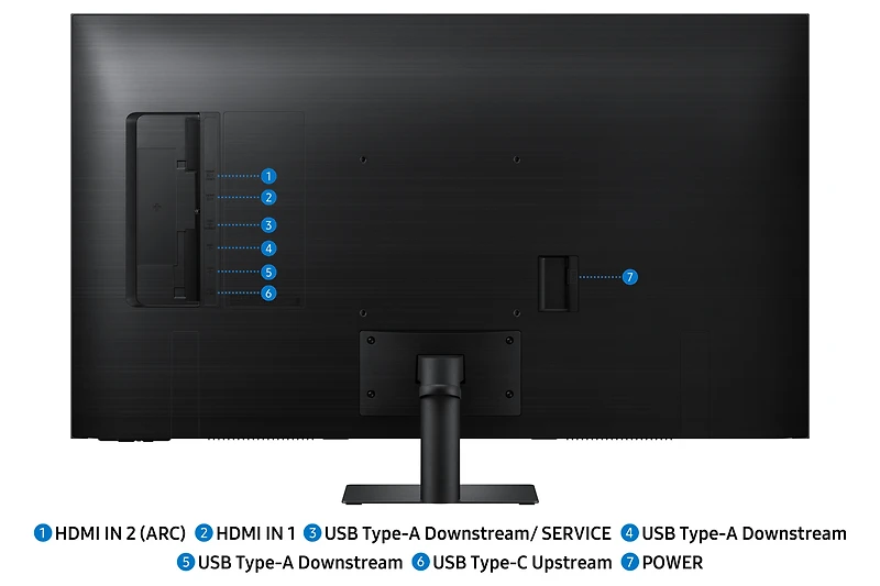 43" Smart Monitor M7 M70F 4K Samsung Vision AI (2025) | Samsung Canada