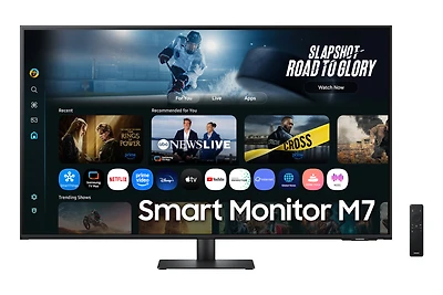 43" Smart Monitor M7 M70F 4K Samsung Vision AI (2025) | Samsung Canada