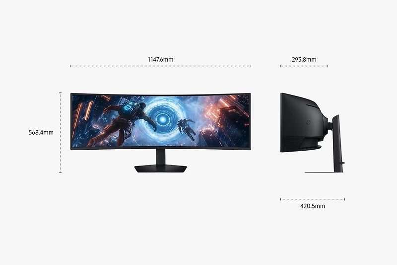 49 Inch Odyssey G9 Gaming Monitor (G91F) | DQHD, 144Hz | Samsung Canada
