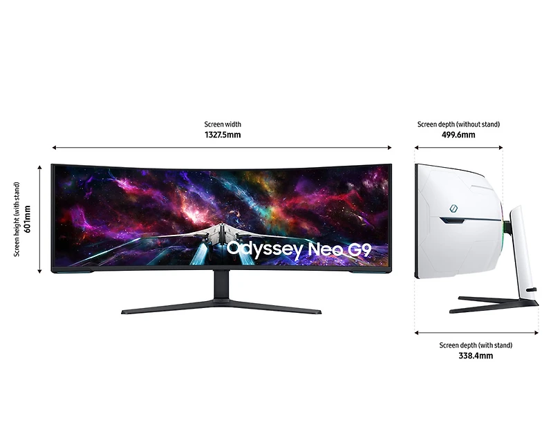 57" Odyssey Neo G9 240Hz Dual UHD Gaming Monitor G95NC
