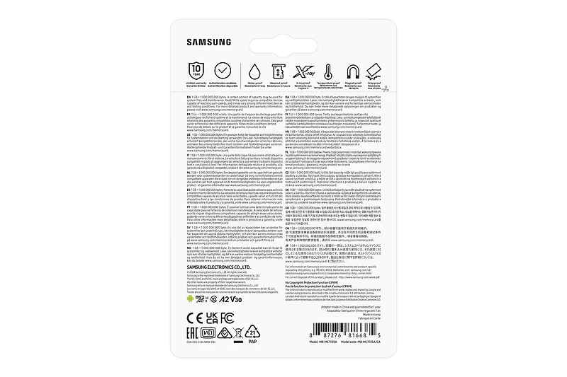 Micro SD Card EVO Plus 1TB | Samsung Canada