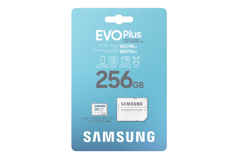 MicroSD Card EVO Plus 256GB | Samsung Canada