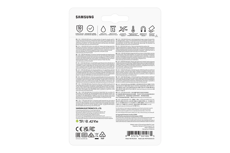 MicroSD Card EVO Plus 256GB | Samsung Canada
