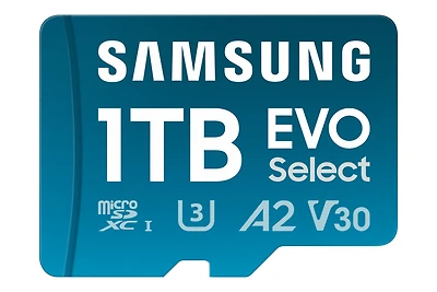 Samsung MicroSD Card EVO Select 1TB | Samsung Canada
