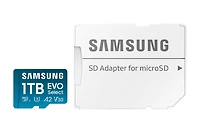 Samsung MicroSD Card EVO Select 1TB | Samsung Canada