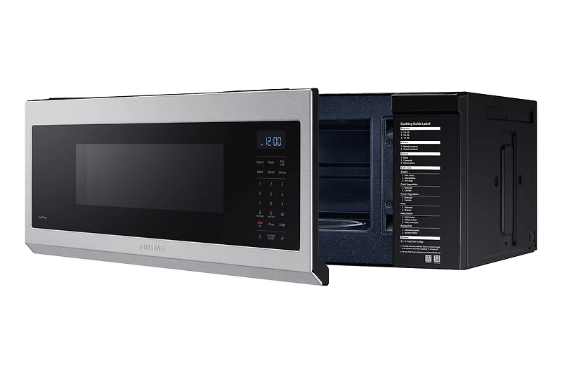 1.1 cu.ft. Slim Over the Range Microwave with 400CFM | Samsung Canada