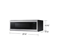 1.1 cu.ft. Slim Over the Range Microwave with 400CFM | Samsung Canada