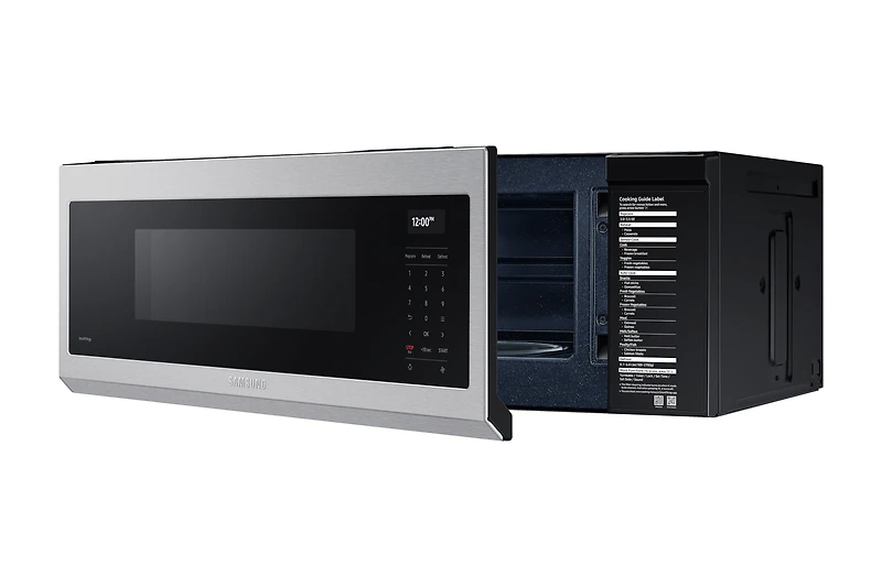 1.1 cu.ft. Slim Over the Range Microwave with 550CFM | Samsung Canada