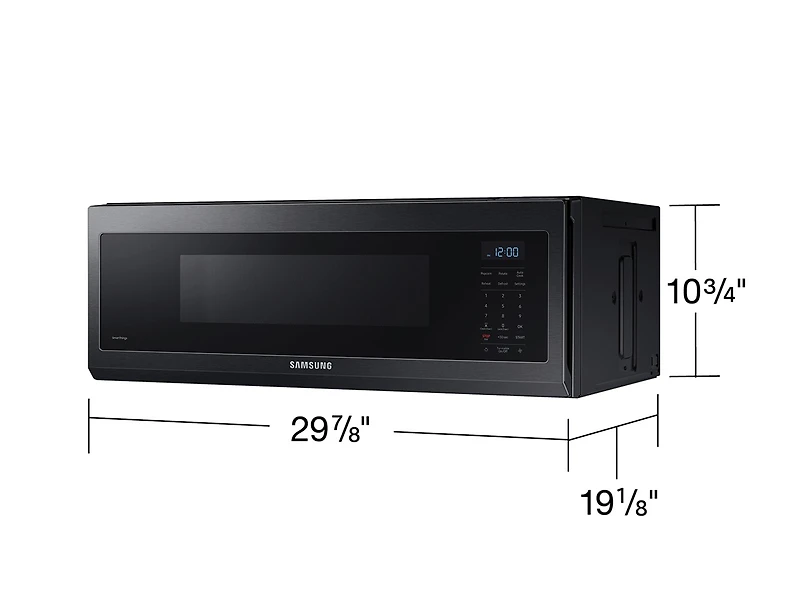 1.1 cu.ft. Slim Over the Range Microwave with 400CFM