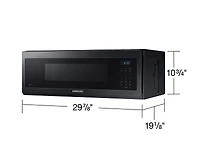 1.1 cu.ft. Slim Over the Range Microwave with 400CFM