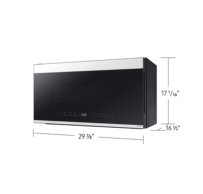 2.1 cu.ft Smart Over the Range Microwave with Cook, Simple Clean Filter™ | Samsung Canada
