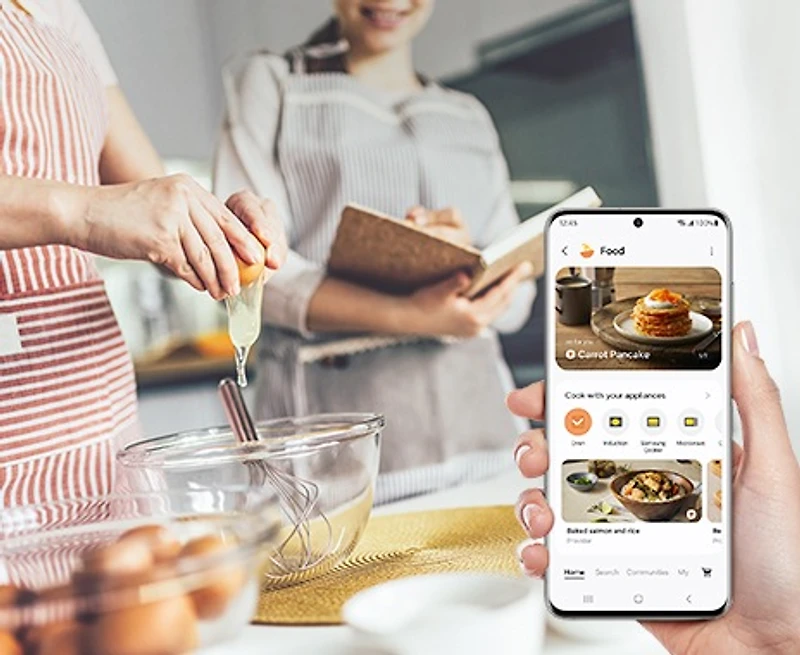2.1 cu.ft Smart Over the Range Microwave with Cook, Simple Clean Filter™ | Samsung Canada