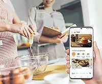 2.1 cu.ft Smart Over the Range Microwave with Cook, Simple Clean Filter™ | Samsung Canada