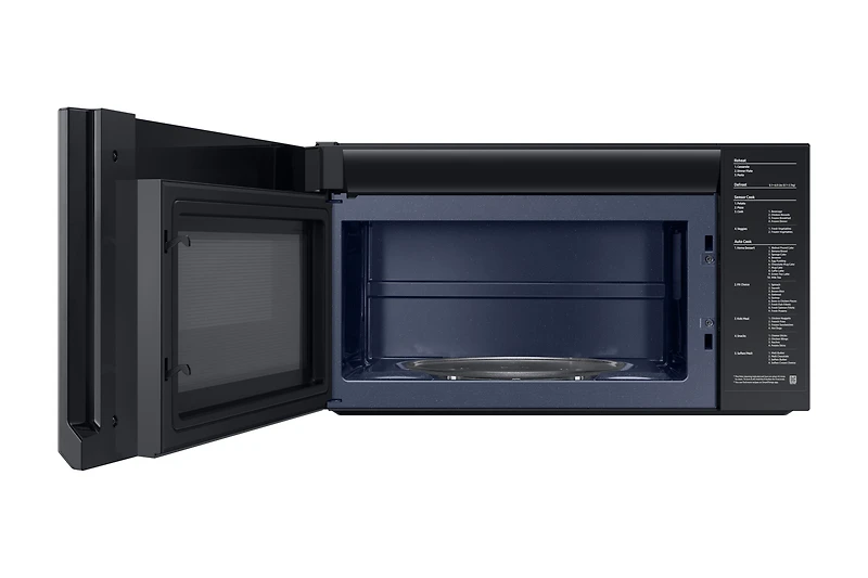 2.1 cu.ft Over the Range Microwave with Finger Print Resistant Finish | Samsung Canada