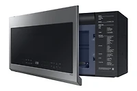 2.1 cu.ft Over the Range Microwave with Finger Print Resistant Finish | Samsung Canada