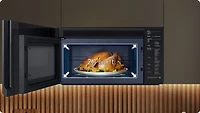 2.1 cu.ft Over the Range Microwave with Finger Print Resistant Finish | Samsung Canada
