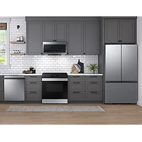 2.1 cu.ft Over the Range Microwave with Finger Print Resistant Finish | Samsung Canada