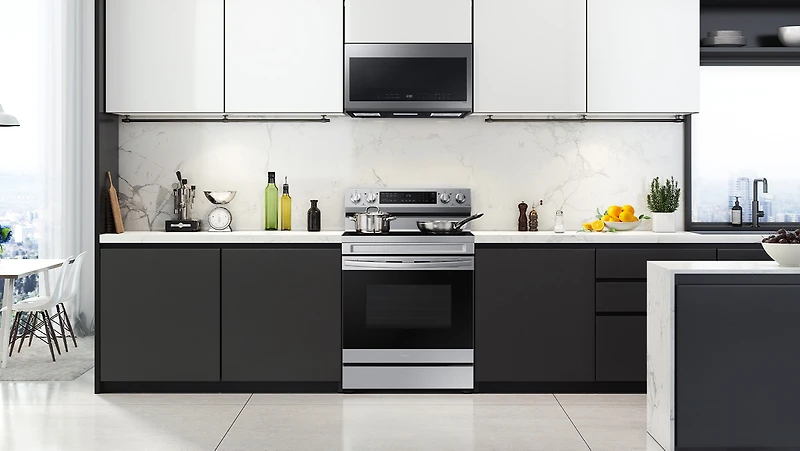2.1 cu.ft Over the Range Microwave with Finger Print Resistant Finish | Samsung Canada