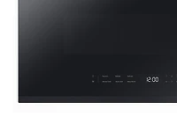 2.1 cu. ft. Over-the-Range Microwave with Edge to Edge Glass Display in Matte Black Steel | Samsung Canada