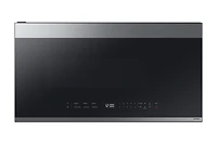 2.1 cu. ft. Over-the-Range Microwave with Edge to Edge Glass Display in Fingerprint Resistant Stainless Steel | Samsung Canada