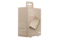 Samsung Portable SSD T7 Shield USB 3.2 Gen Micro-Portable Beige Wood MU-PE2T0K/AM