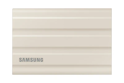 Samsung Portable SSD T7 Shield USB 3.2 Gen Micro-Portable Beige Wood MU-PE2T0K/AM