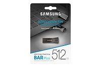 Samsung BAR Plus USB 3.1 Flash Drive Grey (512GB) | Samsung Canada