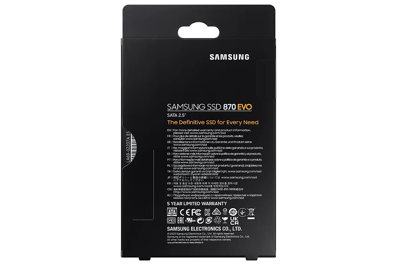 SSD 870 EVO SATA III 2.5 inch | Samsung Canada