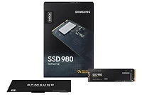 980 PCIe 3.0 NVMe M.2 SSD, 500 GB