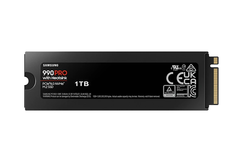 990 PRO with Heatsink PCIe 4.0 NVMe M.2 SSD TB | Samsung Canada