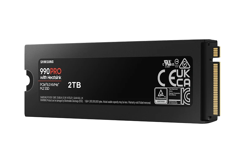 990 PRO with Heatsink PCIe 4.0 NVMe M.2 SSD TB | Samsung Canada