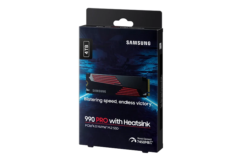 Samsung 990 PRO with Heatsink 4TB PCIe NVMe 4.0 M.2 Internal Solid State Drive SSD | Samsung Canada