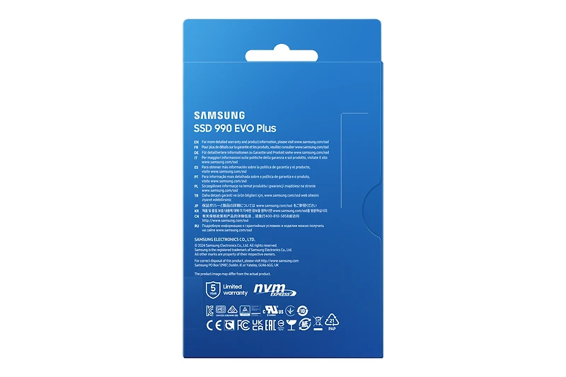 990 EVO Plus PCIe 4.0 NVMe M.2 SSD MZ-V9S2T0B/AM | Samsung Canada