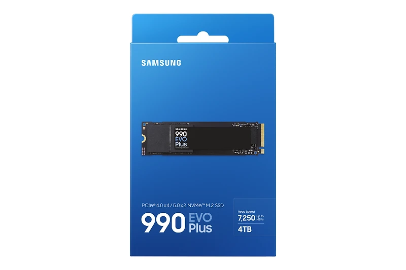 990 EVO Plus PCIe 4.0 NVMe M.2 SSD MZ-V9S4T0B/AM | Samsung Canada