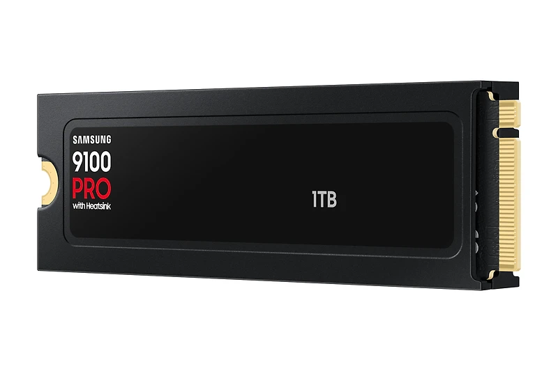 9100 PRO NVMe M.2 SSD with heatsink
