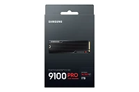 9100 PRO NVMe M.2 SSD with heatsink