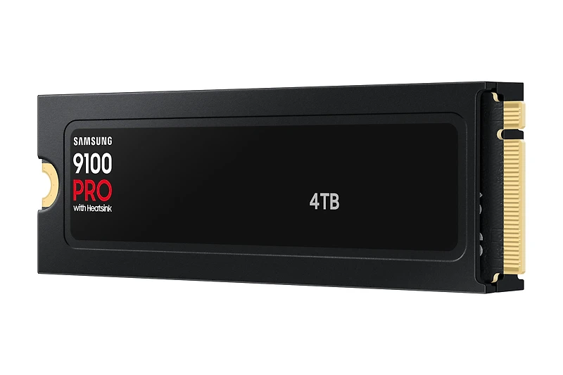 9100 PRO NVMe M.2 SSD with heatsink