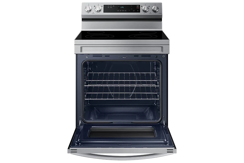 30" 6.3 cu. Ft. Smart Electric Freestanding Range | Samsung Canada