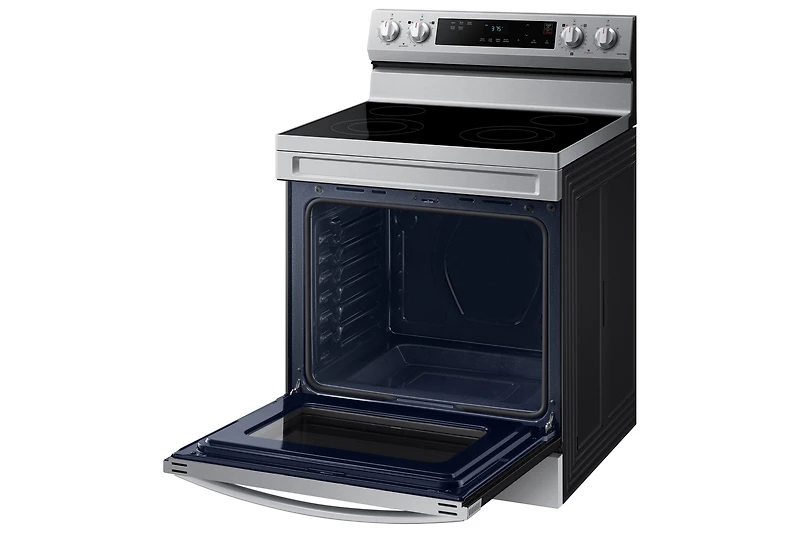 30" 6.3 cu. Ft. Smart Electric Freestanding Range | Samsung Canada